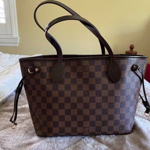 Louis Vuitton Neverfull PM in Damier Ebene